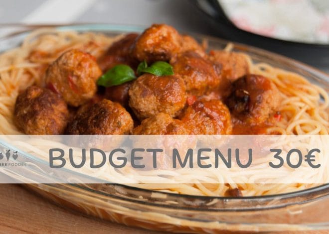Budget menu 1 (30 €)