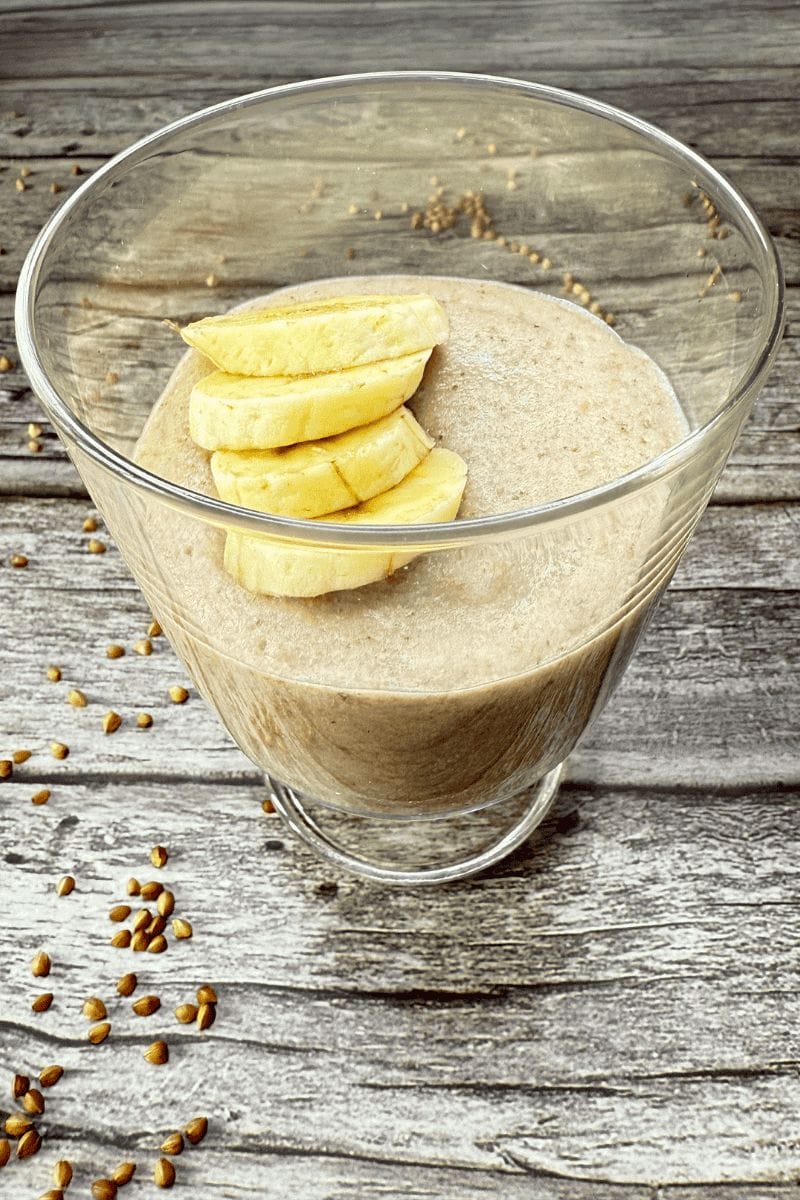 Ajdov puding z banano